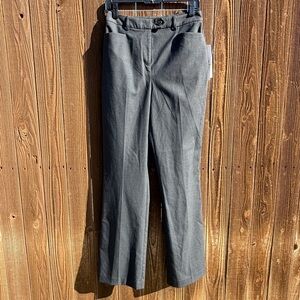 Calvin Klein High-Waisted Pinstripe Trousers – Size 4 (NWT)